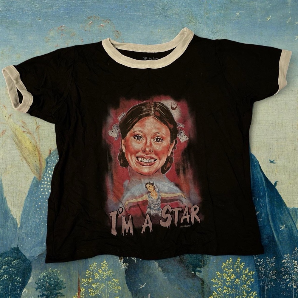 Pearl movie ringer baby tee